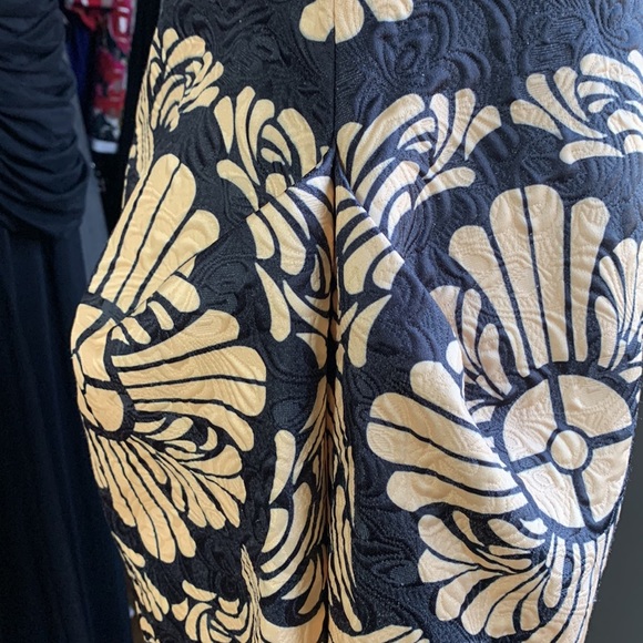 Vtg Jacquart Textured Womens Dress Bubble Small - Picture 13 of 13